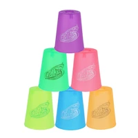 12 pcs set science and education second generation speed stack cup jelly professional solid new color stack cup toy for children