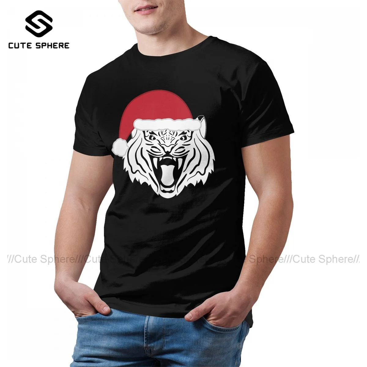 

Tiger Tshirt Fashion 100 Cotton Short Sleeve T Shirt Printed Classic Tee Shirt Man Oversize