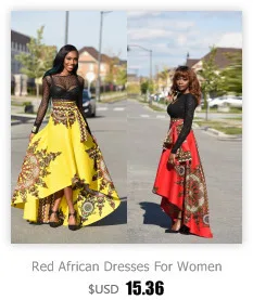 Африканская одежда африканские платья для женщин Boubou Africain Дашики Анкара платье большого размера платья африканские женские платья