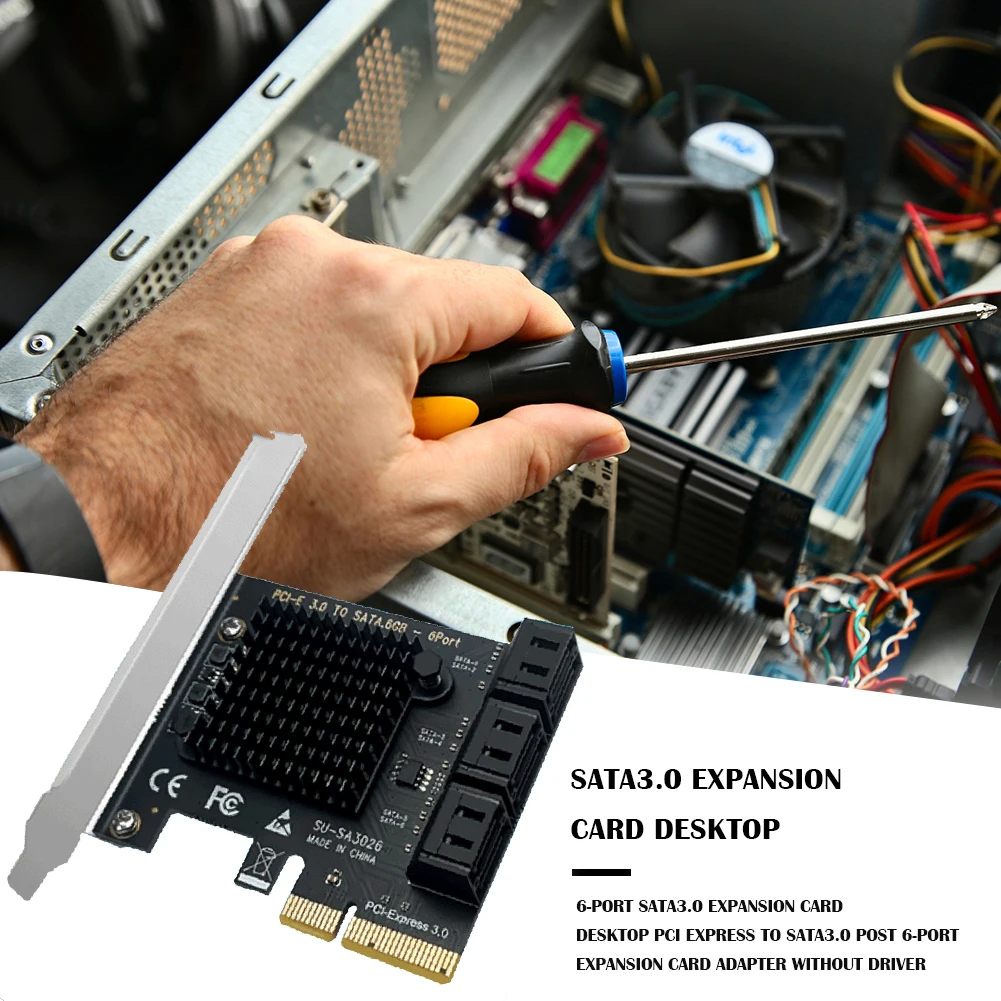 sata pcie карты контроллера 6 порты и