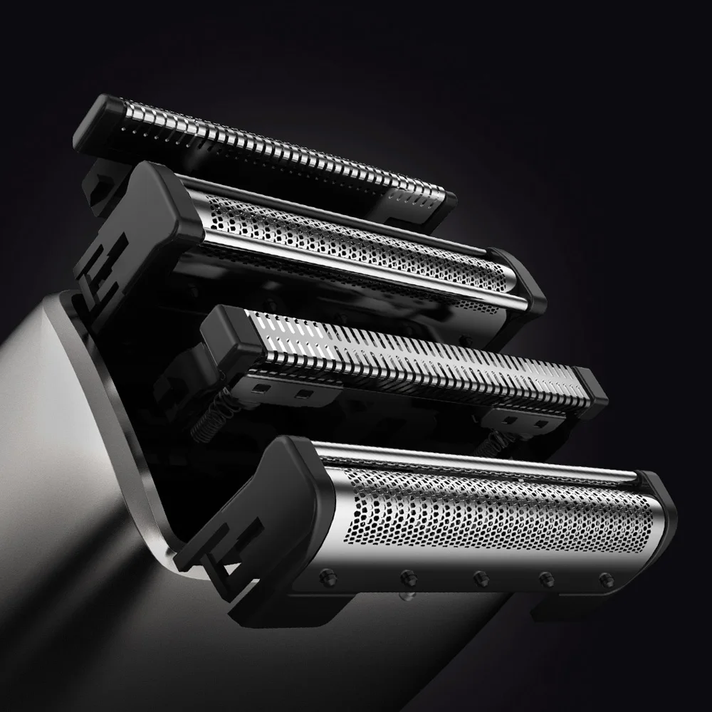 Smate Reciprocating Electric Razor For Xiaomi Mijia Men Shaver Four Blade Trimmer Beard Dry and Wet Machine For Shaving Razor