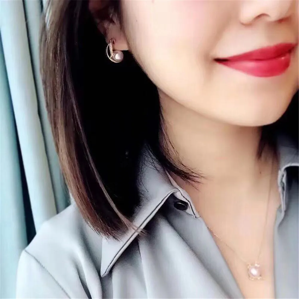 

925 Sterling Silver Earring Hooks Stud Plugs Women Simple Fashion Jewelry Making Accessories For DIY Pearl Earring Jewelry