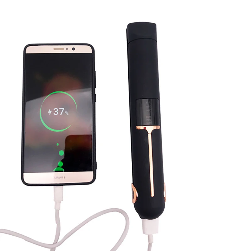 Беспроводной выпрямитель для волос с питанием банковская Блокировка Система