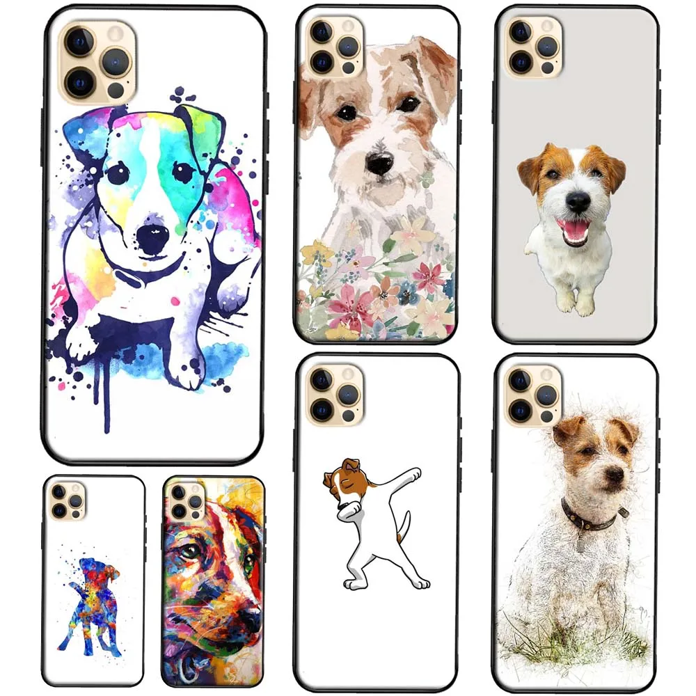 Jack Russell Terrier TPU Case For iPhone 11 14 Pro Max 12 13 mini X XS Max XR 5S SE 2020 6S 7 8 Plus Back Cover