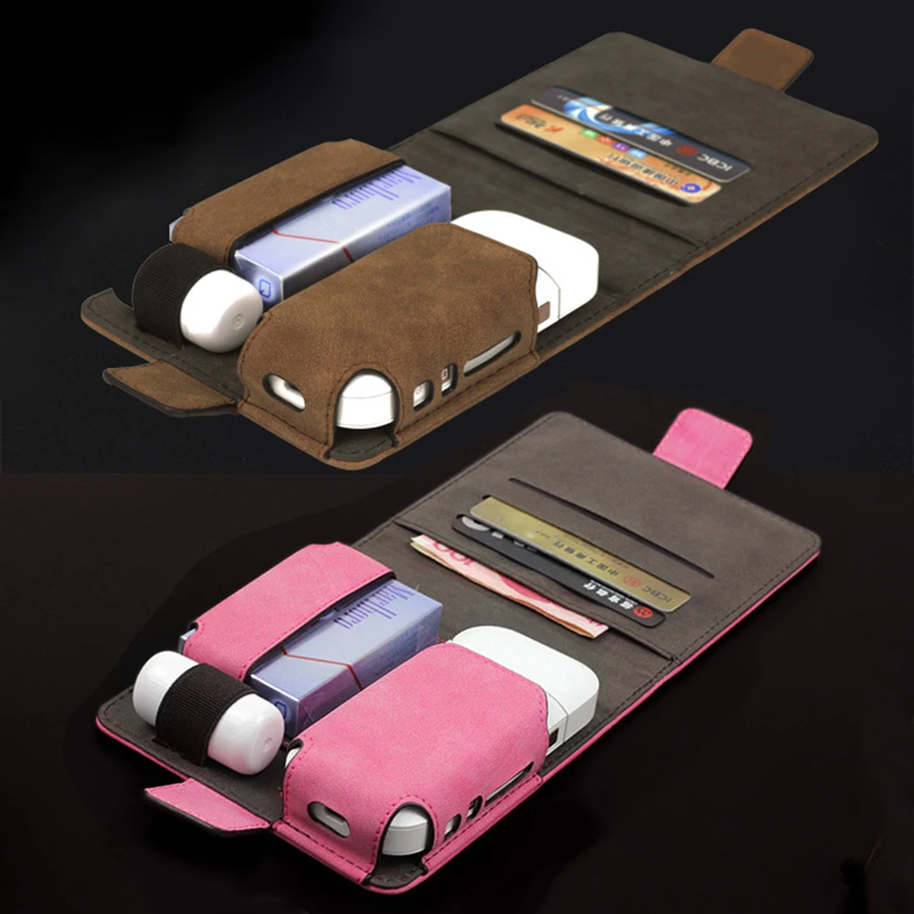 Чехол для IQOS 2 4 PLUS чехол-кошелек сумка защитный держатель чехол-бумажник чехол