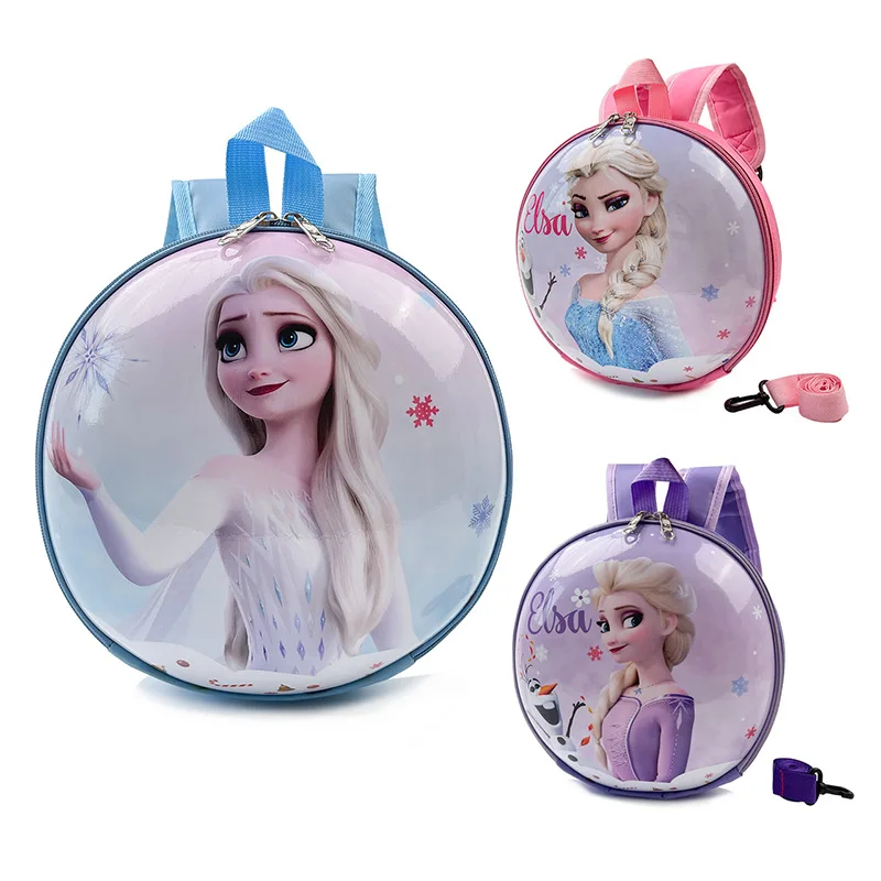 Рюкзак для девочек Disney детей милый детский школьный ранец с принтом Холодное