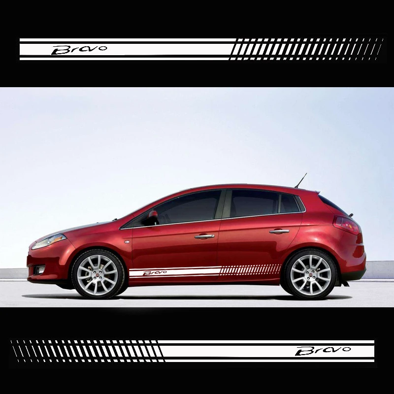 Стильный стикер для кузова автомобиля Виниловая наклейка на тело гоночной