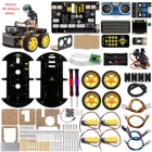 Keyestudio Raspberry Pi 4B робот автомобильный комплект 5 мегапикселей модуль камеры Программирование питона DIY проекты комплект для Raspberry Pi 4B