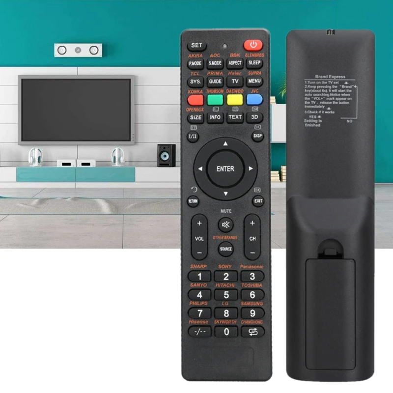 RM-L1130+8 Universal LCD LED 3D TV Remote Control Smart Television Controller for Panasonic Skyworth