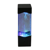 jellyfish water ball aquarium tank led lights colorful magic lamp relax bedside mood light home decor lamp gift for kid friend