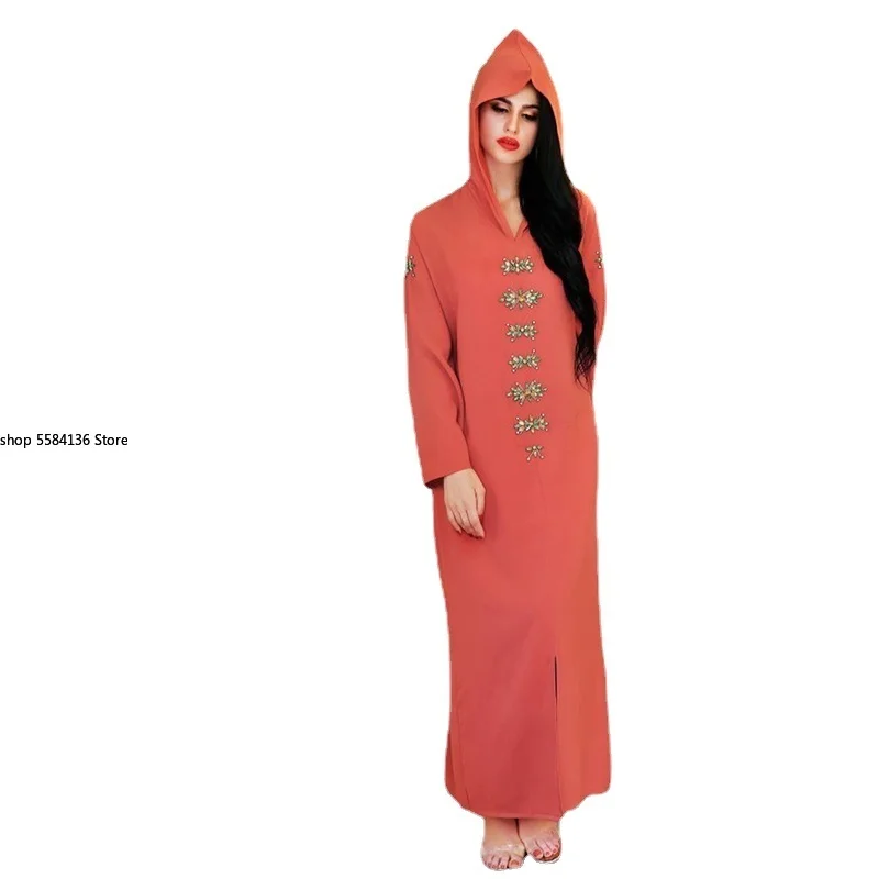 Abayas Ramadan Eid Dresses For Women Abaya Dubai Turkey Muslim Hijab Long Dress Islam Caftan Marocain Robe Longue Djellaba Femme