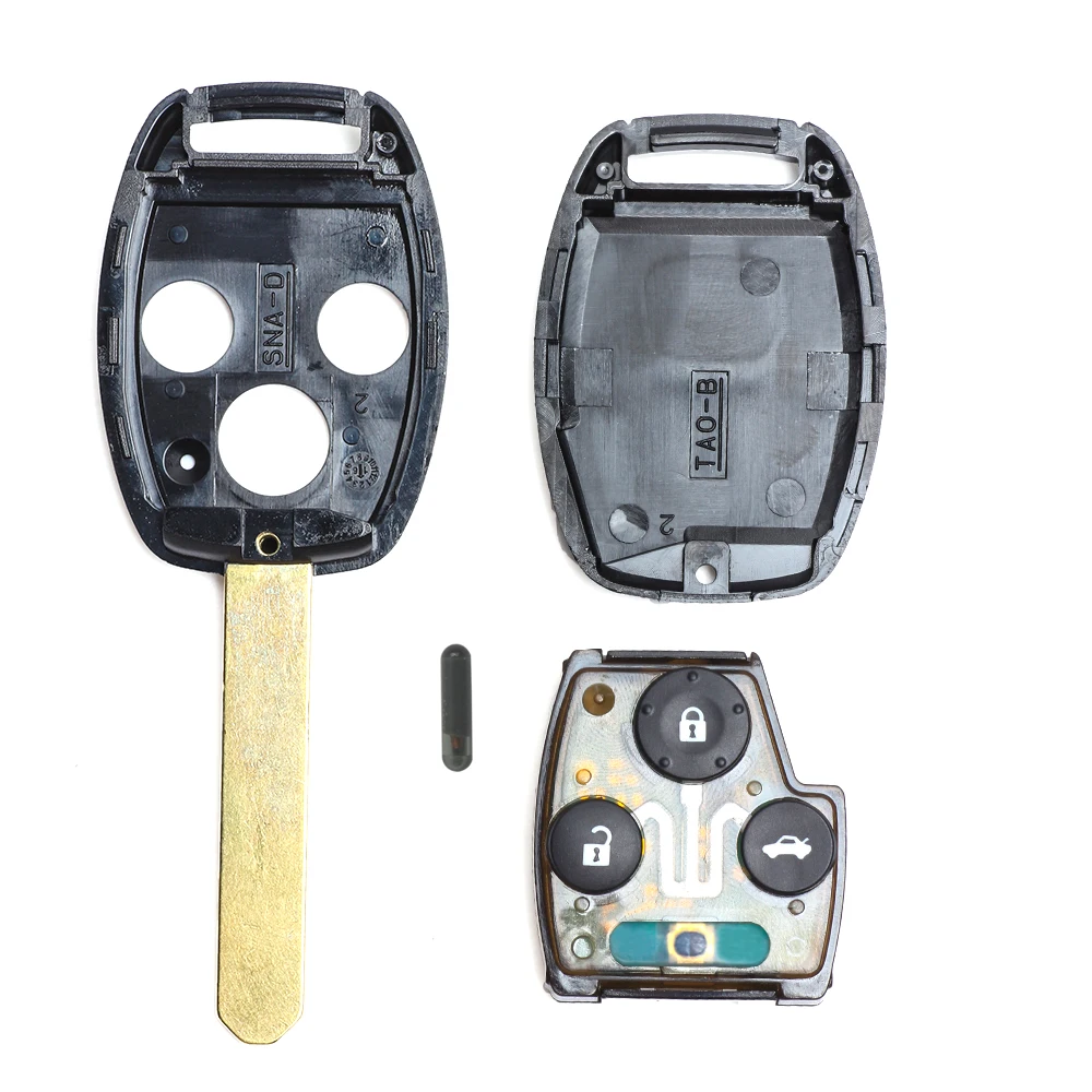 Keyecu дистанционный ключ с 3 кнопками 433MHz ID8E чип для Honda Accord 2006-2009 Jazz 2006-2008 CR-V FRV 2007-2009 |