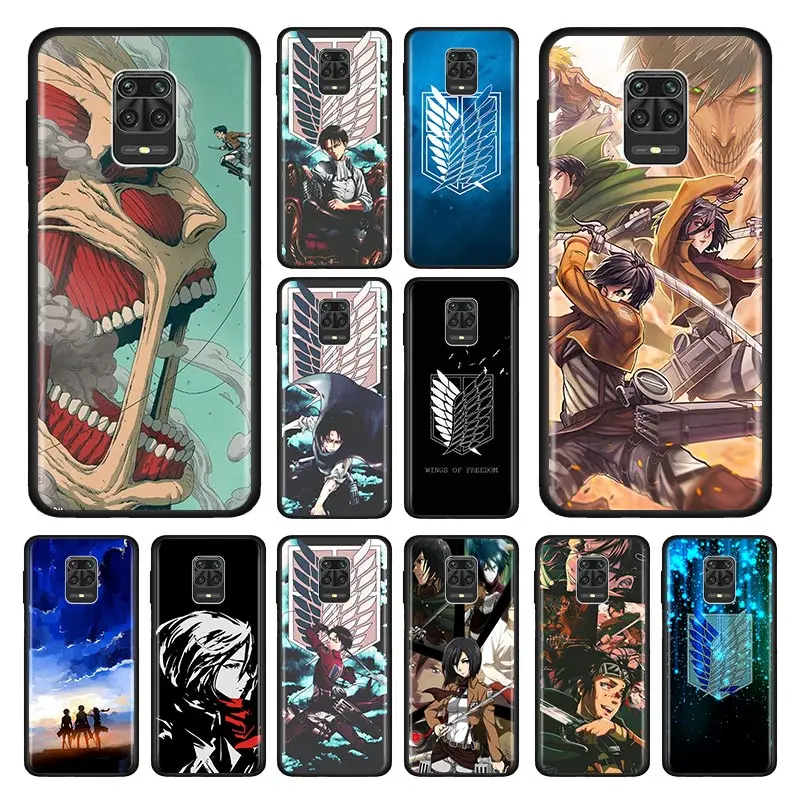 Чехол для телефона Girl1 из аниме атака на Титанов Мягкая силиконовая накладка