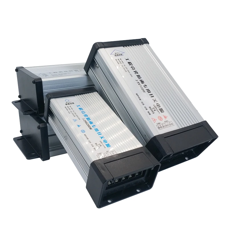 Fonte de Alimentação ac dc 5v 12v 24 v dc Fonte de Alimentação 5a 8a 10a 15a 20a 220v para 5v 12v 24 v para Exterior Smps à Prova de Chuva Fonte de alimentação de comutação