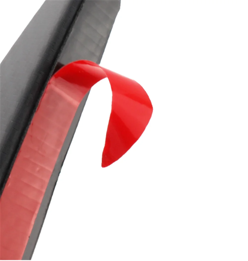 Автозапчасти 4 шт. карбоновый автомобильный спойлер небольшой дефлектор