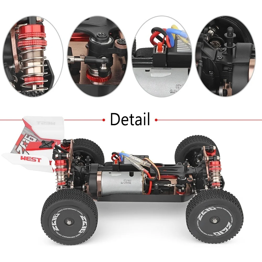 Wltoys радиоуправляемые машинки 1:14 полностью из сплава 60 км/ч высокоскоростные радиоуправляемые машинки 4wd 2,4 ГГц электрические гоночные машины коллекционный автомобиль