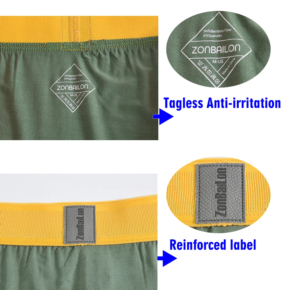 Men's Boxer Underwear 4-6 PCS In Various Combinations Men Shorts Loose Fashion  Comfortable Mens Briefs