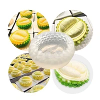 hot sale maoshan king durian mousse mold french dessert chocolate cake silicone mold home baking candle mould 2in f026