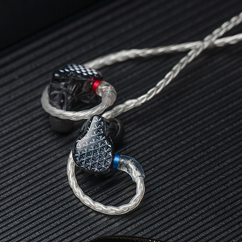 FIIO FA9 Hi-res 6 Knowles Balanced Armature Earphone 80.6mm ultra-long sound tube 4-way electronic crossover MMCX Plug