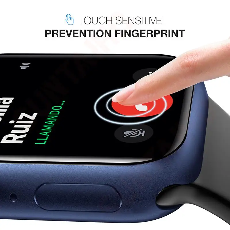 

3D Curved Edge Screen Protector for Apple Watch Series 6 5 4 3 40MM 44MM 38MM 42MM iWatch Tempered Glass Apple Watch Accessories