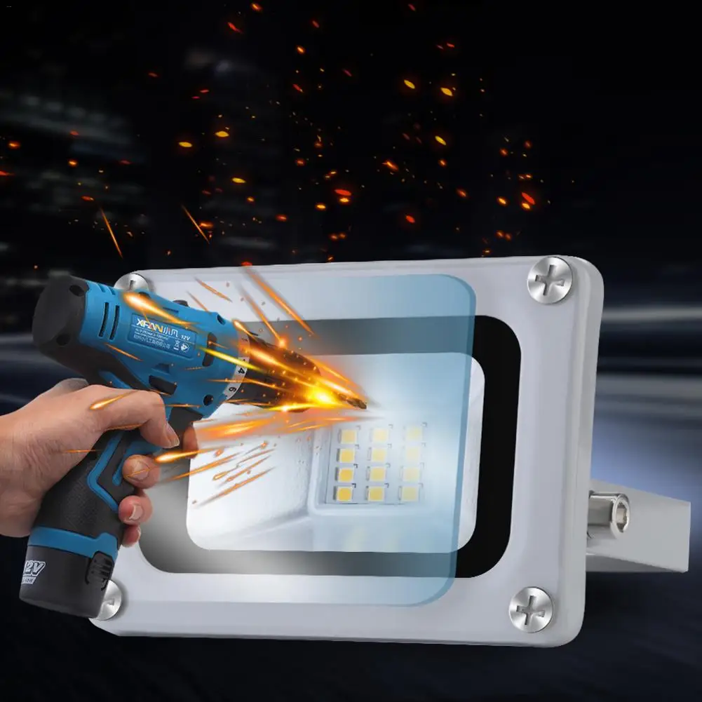 Уличный светодиодный прожектор 10 Вт IP65 2 шт. водонепроницаемые прожекторы 220 В