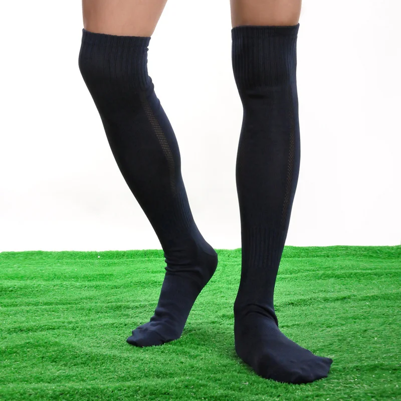 New Men's Sport football Soccer Long Socks Over Knee High Sock Sports Hiking Comfortable Thermosocks Men Women |