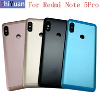 back door housing case cover for xiaomi redmi note 5 pro note 6 pro battery cover replacement with adhesive sticker