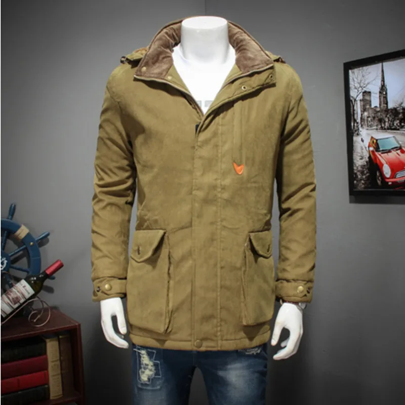 Новая зимняя куртка большого размера 10XL 9XL 8X мужская повседневная парка с