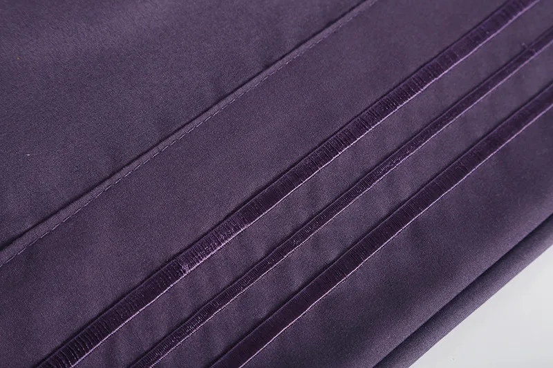 Комплект постельного белья из 4 предметов однотонное постельное белье простыня с