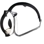 Мотоциклетный шлем Vespa, зеркальный, серебристый, хром, с открытым лицом, в стиле ретро