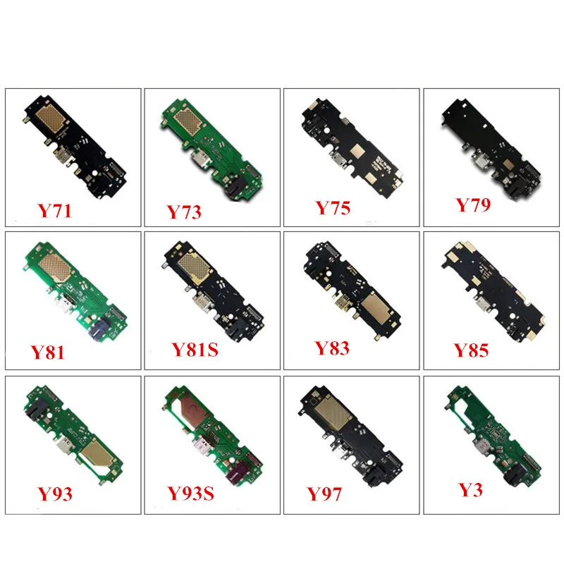 

USB Charging Board Dock Connector Charger Port for Vivo Y71 Y73 Y75 Y79 Y81 Y81S Y83 Y85 Y93 Y93S Y97 Y3