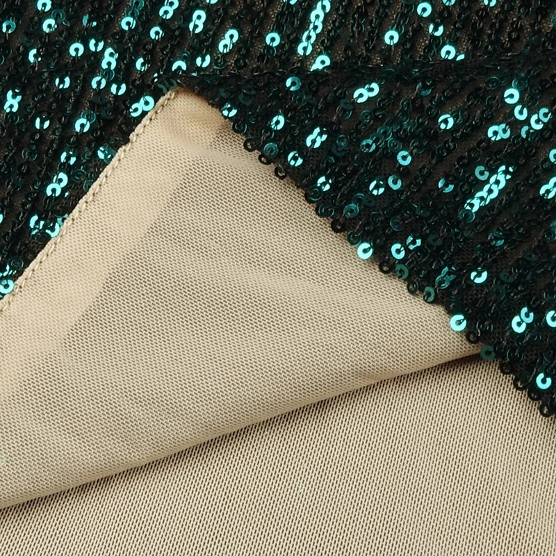 

Free Shipping 2020 Sequins Beading Women Long Sleeve Dress Slim Body Sexy Party Midi Dress High Waist Women Party Dress Vestidos