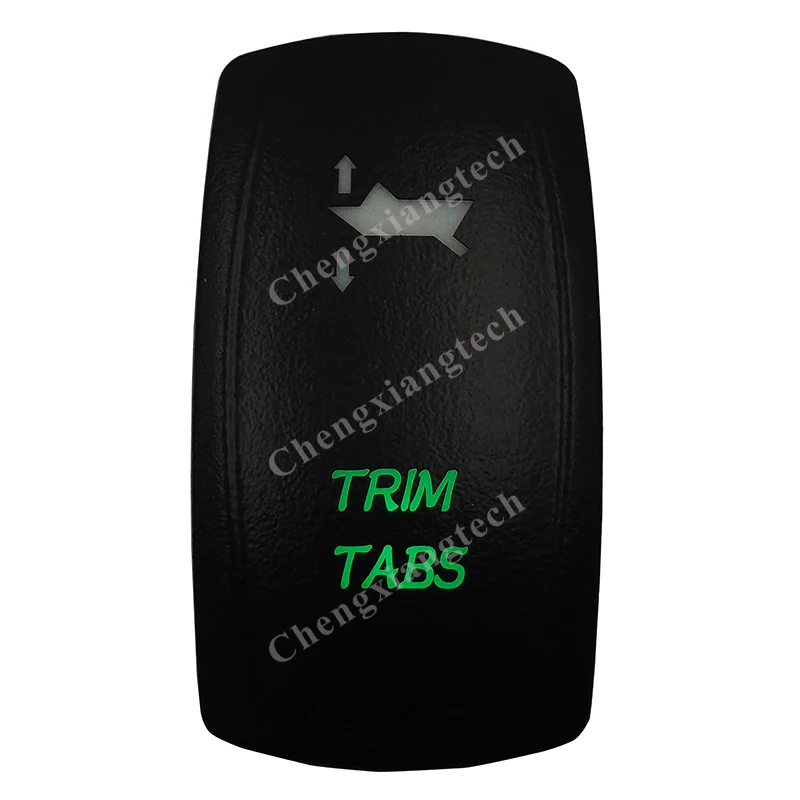Лодка автомобиля 7 Pin код мгновенный вкл/выкл/Мгновенный На DPDT тумблер триммеры