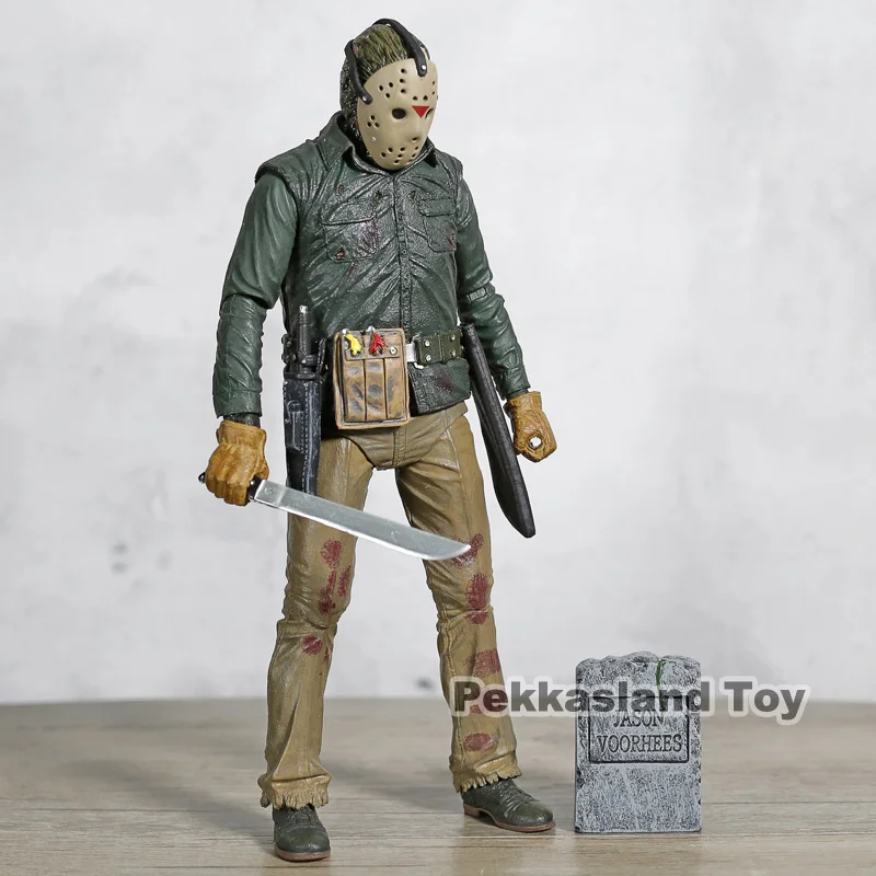 NECA Джейсон вурхи 7 дюймов ПВХ экшн фигурка Коллекционная модель игрушки|Игровые