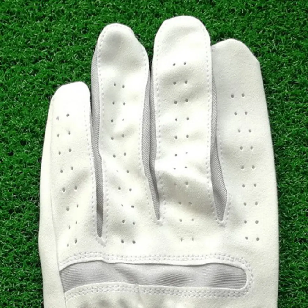 

2021 New 1 Pair Men's Golf Gloves With Ball Marker Golfer Microfiber Cloth Breathable Gloves Golf Supplies For Male Dropshipping