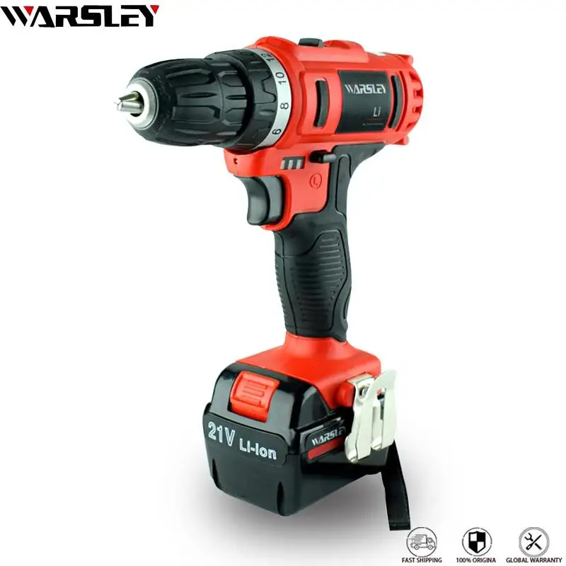 21 В литиевая батарея крутящий момент перезаряжаемая отвертка Мини Беспроводная