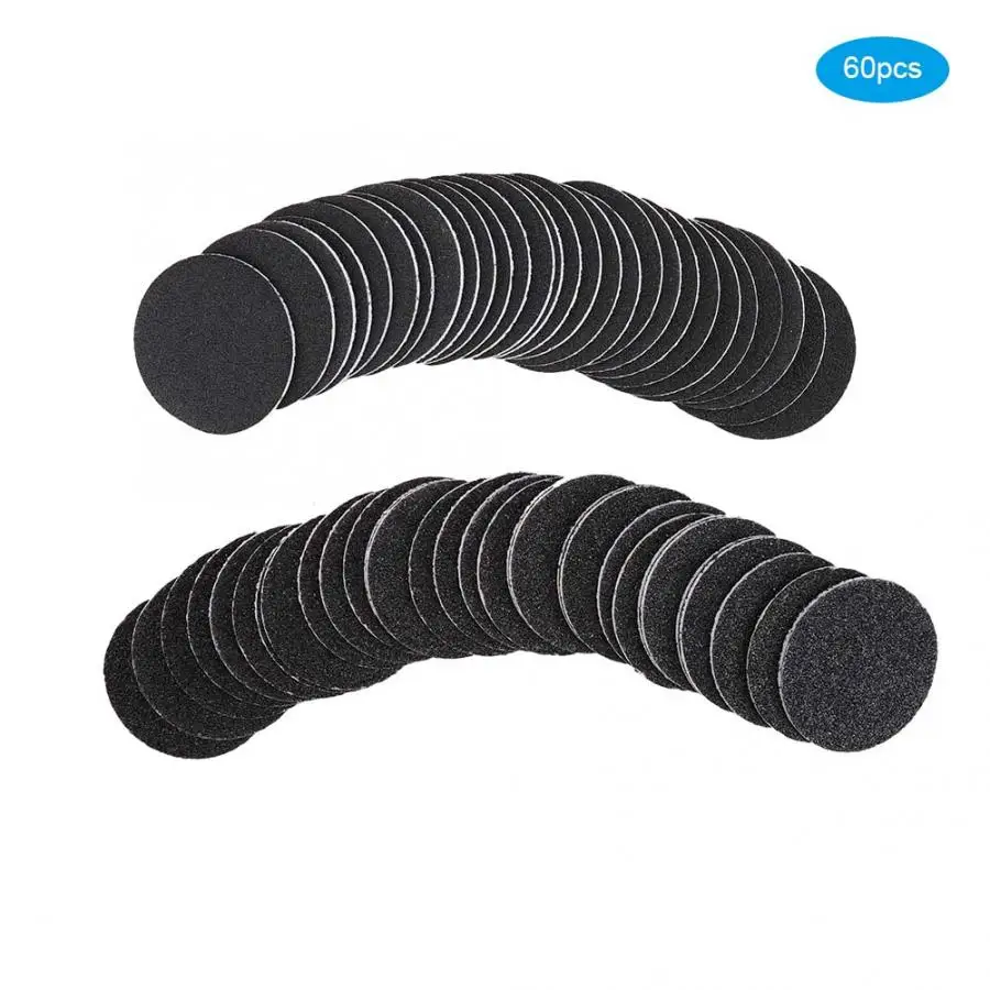 60 шт одноразовые стопы шлифовальный Бумага диски Pad для электрическая