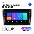 1280x720 Android DSP IPS автомобильный радиоприемник мультимедийная навигация GPS для Toyota Avensis 2002 2003 2004 2005-2008 поддержка Carplay DVR SWC