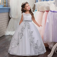 bridesmaid sequins kids dresses for girls costume gown girls childrens dresses for party wedding clothing princess dress 10 12 y