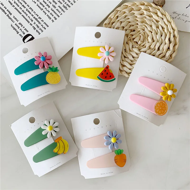 Детские заколки для волос BB Мультяшные девочек детские аксессуары на Рождество