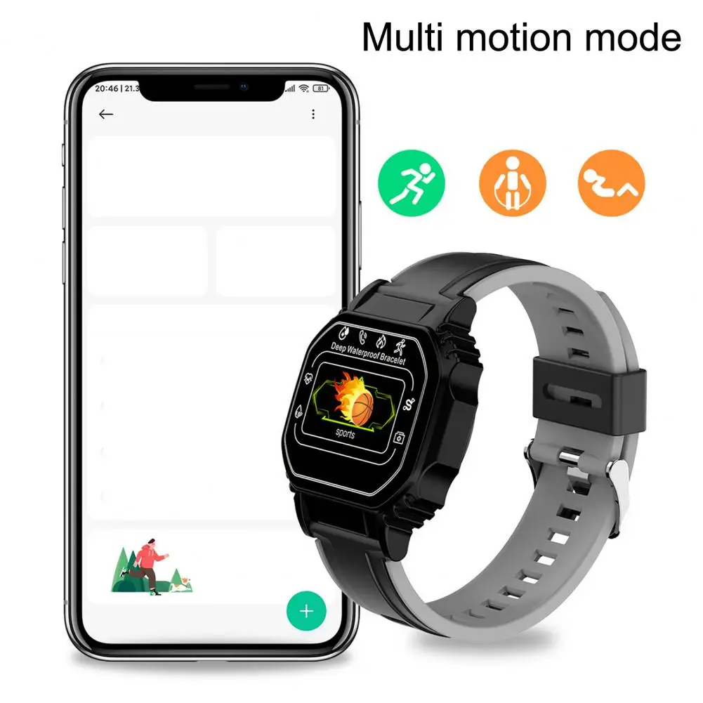 Оригинальные мужские умные часы B2 мужской фитнес-браслет Смарт-часы с Bluetooth