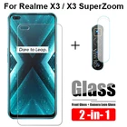Защитное стекло 2 в 1 для OPPO Realme X3 SuperZoom, пленка для объектива камеры Realme X3 6,6 дюйма, закаленное стекло, защита экрана