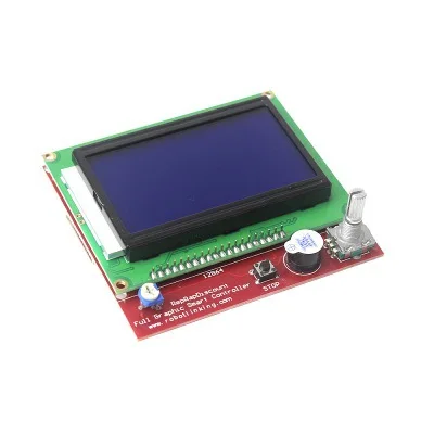 

12864 LCD Control Panel Smart Controller RAMPS1.4 LCD RepRap MKS GEN L Support Control Board for 3D Printer