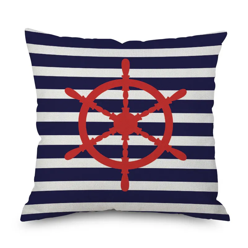 Чехлы для подушек морских Вояджеров и Парусников якорь руль подводной жизни