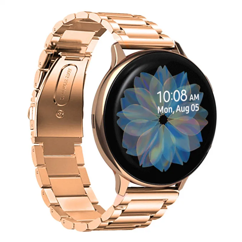 Ремешок из нержавеющей стали для Galaxy Watch Active 2 40 мм браслет Samsung 44 20
