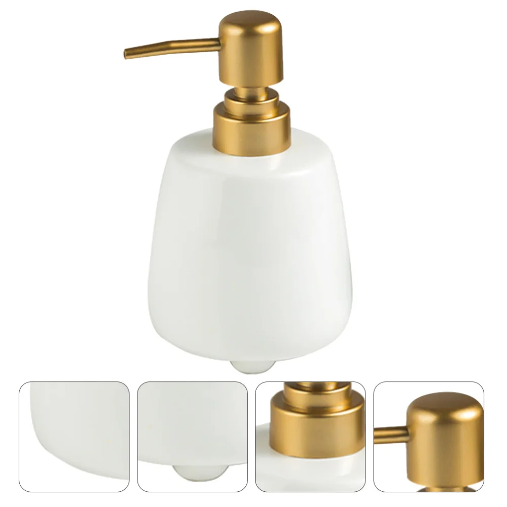 

1Pc Pump Press Sprayer Home Liquid Bottle Simple Lotion Bottle for Bathroom