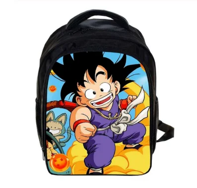 13 дюймов Dragon Ball Z рюкзак Sun Goku Детский детские школьные ранцы для мальчиков и