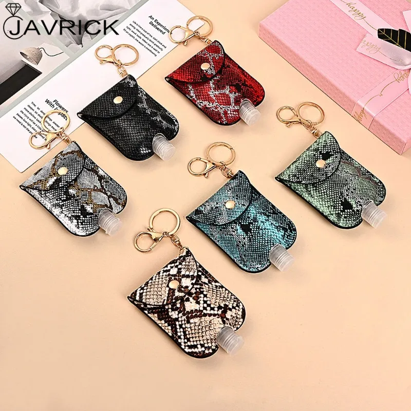 30 мл Леопардовый принт портативный пустой герметичный пластиковый держатель для