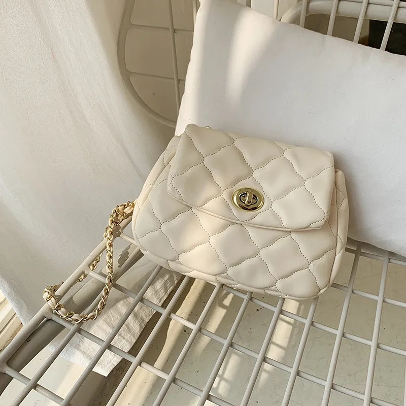 

Small Crossbody Bag for Women Chain Sling bags Designer Cloud Quilted Ladies Shoulder Bags Mini Luxury Handbags and wallet black