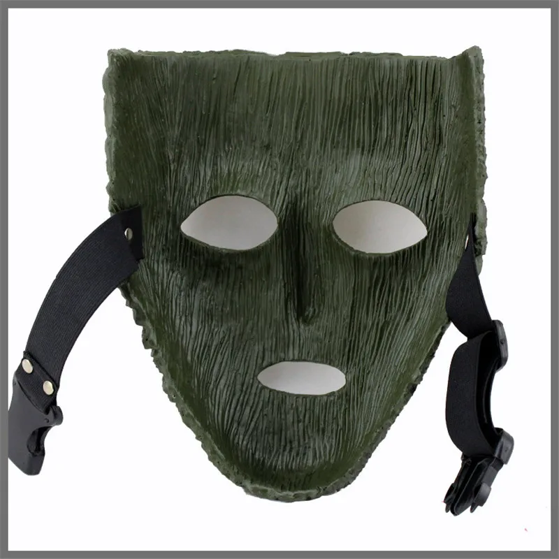 

1pcs Vintage Jim Carrey "THE MASK" Movie Loki Mask The God of Mischief Masquerade Replica Halloween Cosplay Props